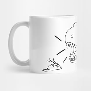 Cat and mouse Mug